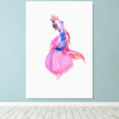 Toile Beautiful Betta (Insitu (Plancher de Bois))