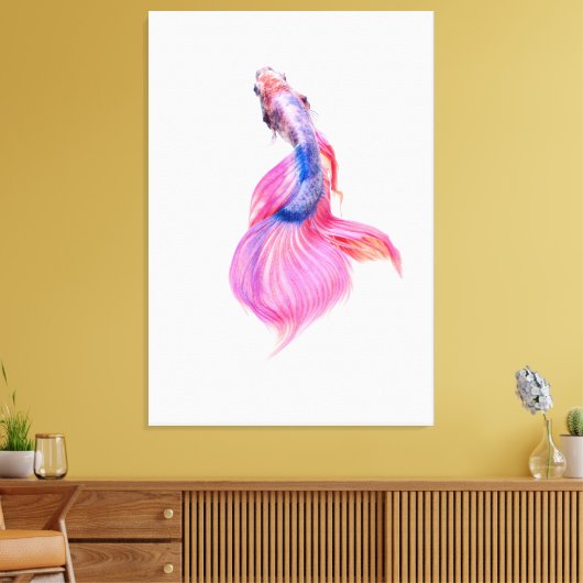 Toile Beautiful Betta (Insitu(Salon))