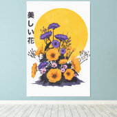 Toile beautiful Flowers (Insitu (Plancher de Bois))