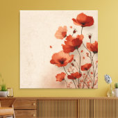 Toile Beautiful poppies  (Insitu(Salon))