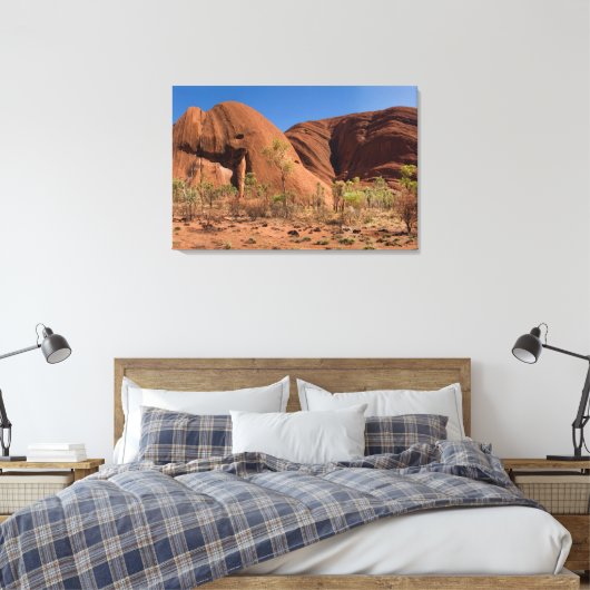 Toile Beautiful Uluru / Ayers Rock Close Up (Insitu(Chambre))