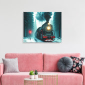 Toile Beautiful Vintage Train (Insitu(Salon))