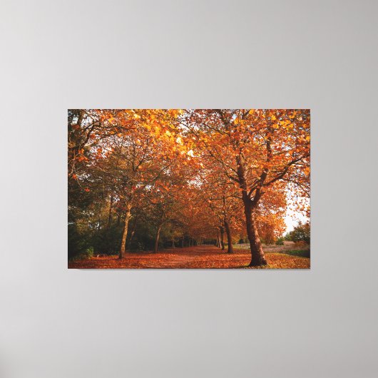 Toile Beaux arbres d'automne (Recto)