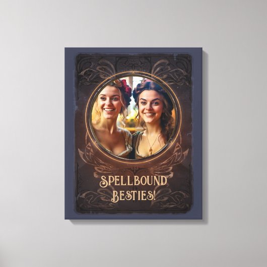 Toile Beaux-épluches - Witchy cadeau de mémoire médiéval (Recto)