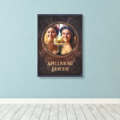 Toile Beaux-épluches - Witchy cadeau de mémoire médiéval (Insitu (Plancher de Bois))