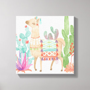 Toile Beaux lamas IV