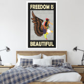 Toile Beaux oiseaux en collection en vol libre (Insitu(Chambre))