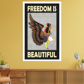 Toile Beaux oiseaux en collection en vol libre (Insitu(Salon))