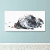 Toile Beaver européen (Insitu (Plancher de Bois))
