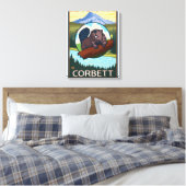 Toile Beaver & Mt Hood - Corbett, Oregon (Insitu(Chambre))