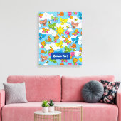 Toile Bébé Animaux Arrière - plan (Insitu(Salon))