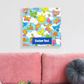 Toile Bébé Animaux Arrière - plan (Insitu(Salon))