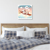 Toile Bébé Animaux - Sleeping Sloth Nursery Wall Art (Insitu(Chambre))