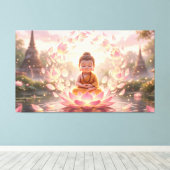 Toile Bébé Bouddha (Insitu (Plancher de Bois))