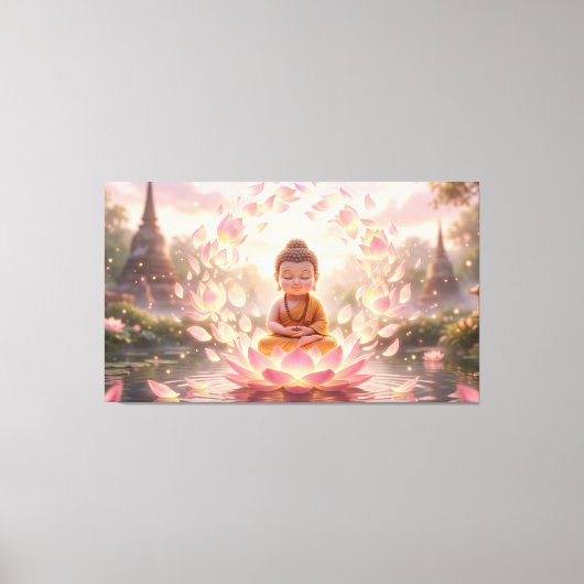 Toile Bébé Bouddha (Recto)