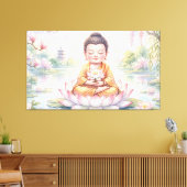 Toile Bébé Bouddha (Insitu(Salon))