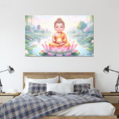 Toile Bébé Bouddha (Insitu(Chambre))