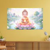 Toile Bébé Bouddha (Insitu(Salon))