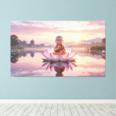 Toile Bébé Bouddha (Insitu (Plancher de Bois))