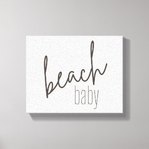 Toile bébé de plage. Toiles tendues