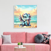 Toile Bébé Dragon (Insitu(Salon))