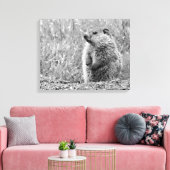 Toile Bébé en NOIR ET BLANC (Insitu(Salon))