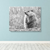 Toile Bébé en NOIR ET BLANC (Insitu (Plancher de Bois))