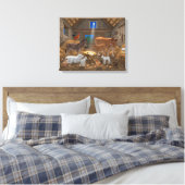 Toile Bébé Jésus Manger Nativité de Noël (Insitu(Chambre))