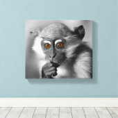 Toile Bébé Mangabey (Insitu (Plancher de Bois))