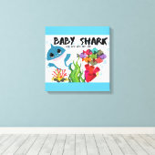 Toile Bébé requin (Insitu (Plancher de Bois))