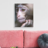Toile Bébé singe (Insitu(Salon))