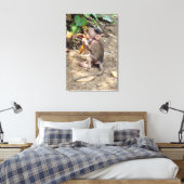 Toile Bébé singe (Insitu(Chambre))