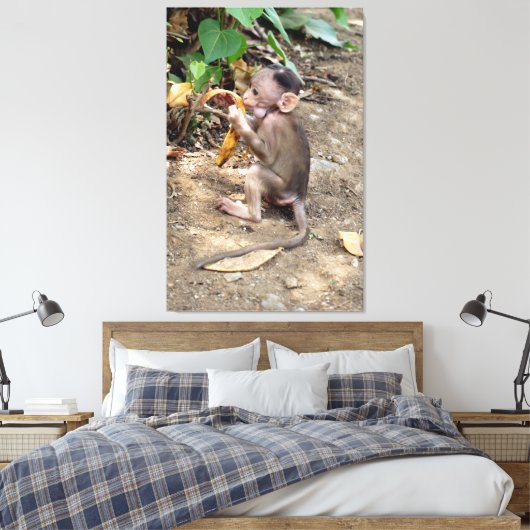 Toile Bébé singe (Insitu(Chambre))