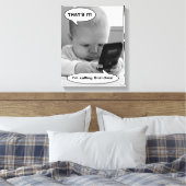 Toile Bébé sur téléphone portable (Insitu(Chambre))