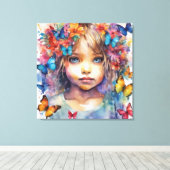 Toile Bébé sympa (Insitu (Plancher de Bois))