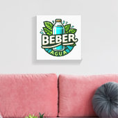 Toile Beber agua (Insitu(Salon))