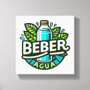 Toile Beber agua