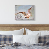 Toile Bécasse en vol (Insitu(Chambre))