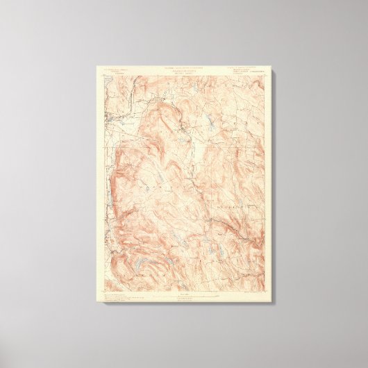 Toile Becket, Massachusetts (Recto)