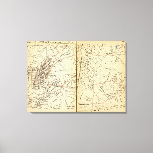 Toile Bedford, New York (Recto)