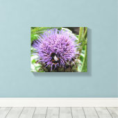 TOILE BEE ET LA FLEUR ARTICHOKE (Insitu (Plancher de Bois))