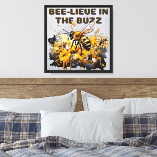 Toile Bee-lieve (Insitu(Chambre))