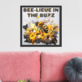 Toile Bee-lieve (Insitu(Salon))