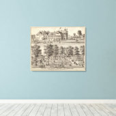 Toile Beergarden et brasserie de CL Centlivre (Insitu (Plancher de Bois))