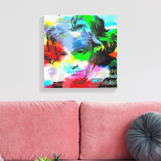 Toile Beethoven (Insitu(Salon))