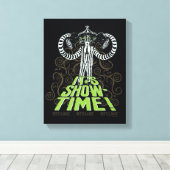 Toile Beetlejus | C'est l'heure du spectacle ! (Insitu (Plancher de Bois))