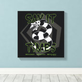 Toile Beetlejus | Dites-Le 3 Fois (Insitu (Plancher de Bois))