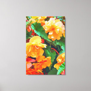 TOILE BEGONIAS