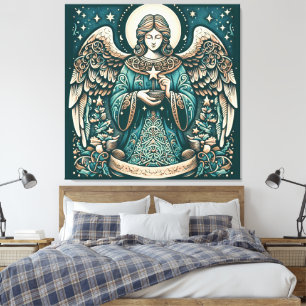 Toile Bel Ange sous les étoiles