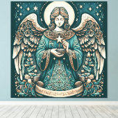 Toile Bel Ange sous les étoiles (Insitu (Plancher de Bois))